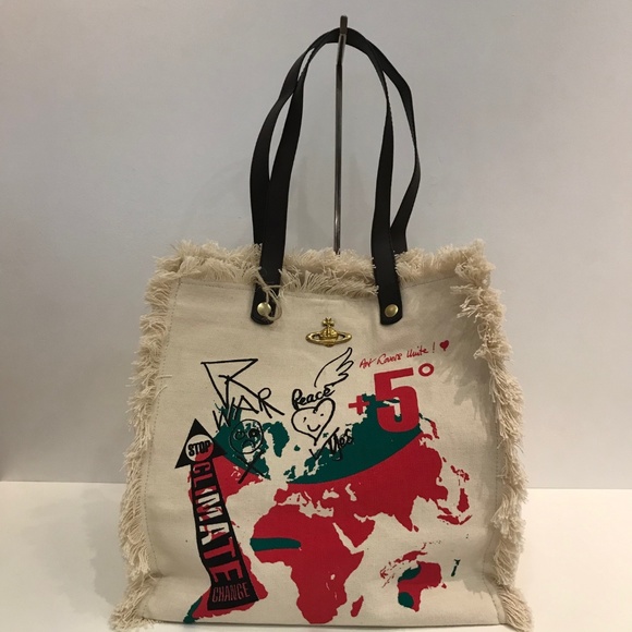 Vivienne Westwood Handbags - New wTag Vivienne Westwood Worldmap Shopper